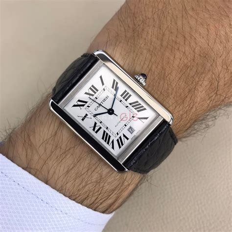 xl cartier tank|cartier tank xl solo.